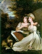 John Hoppner Portrait of the Frankland Sisters oil painting artist